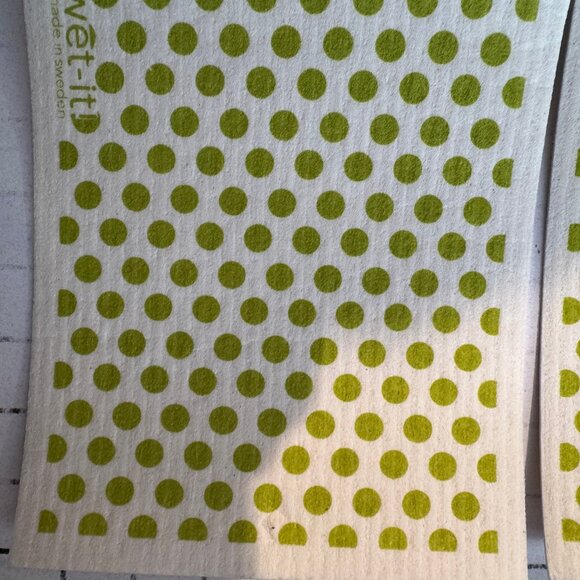 Wet-It! Swedish Treasures Dishcloth & Cleaning Cloth -Set of 2 - Picture 3 of 3